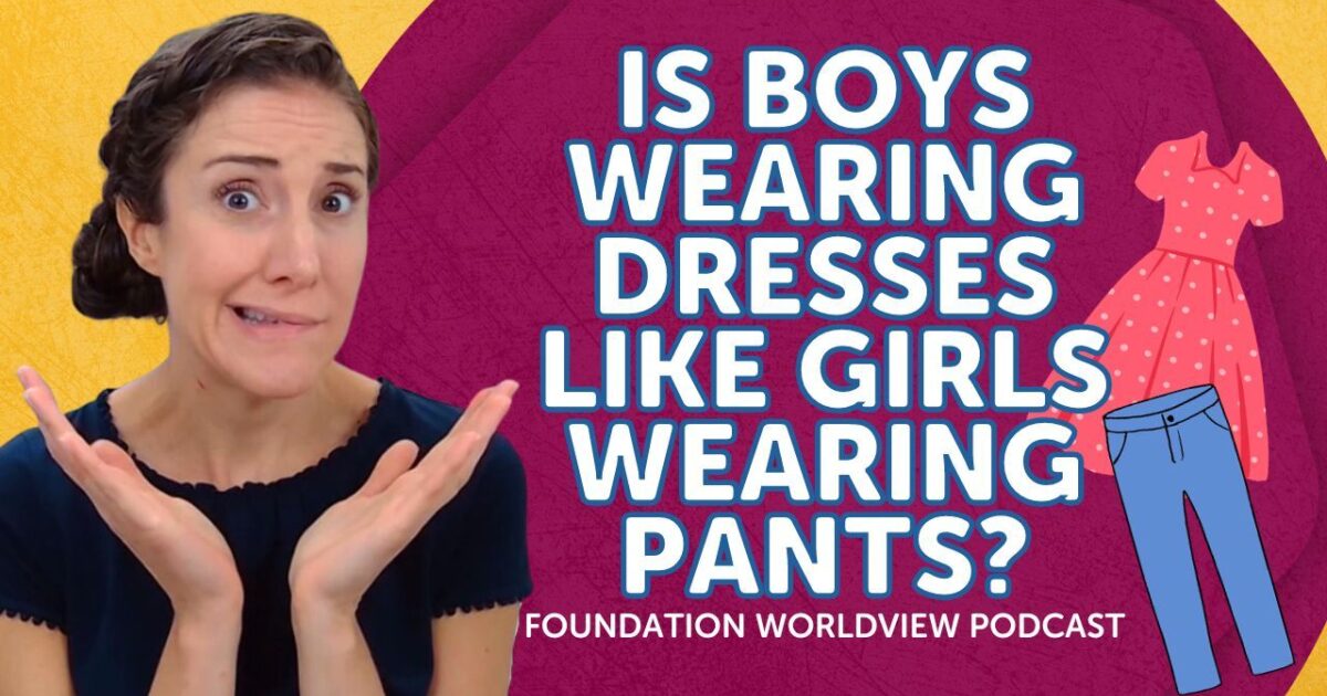 Is Boys Wearing Dresses Like Girls Wearing Pants?