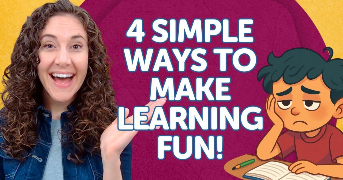 Creative Ways to Make Homeschooling More Fun