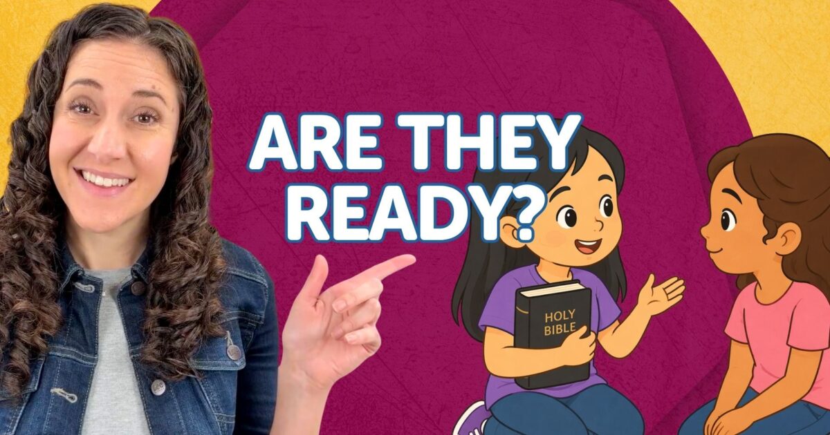 Equipping Your Children to Talk About Their Faith